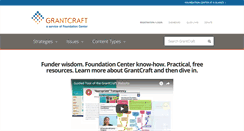 Desktop Screenshot of grantcraft.org